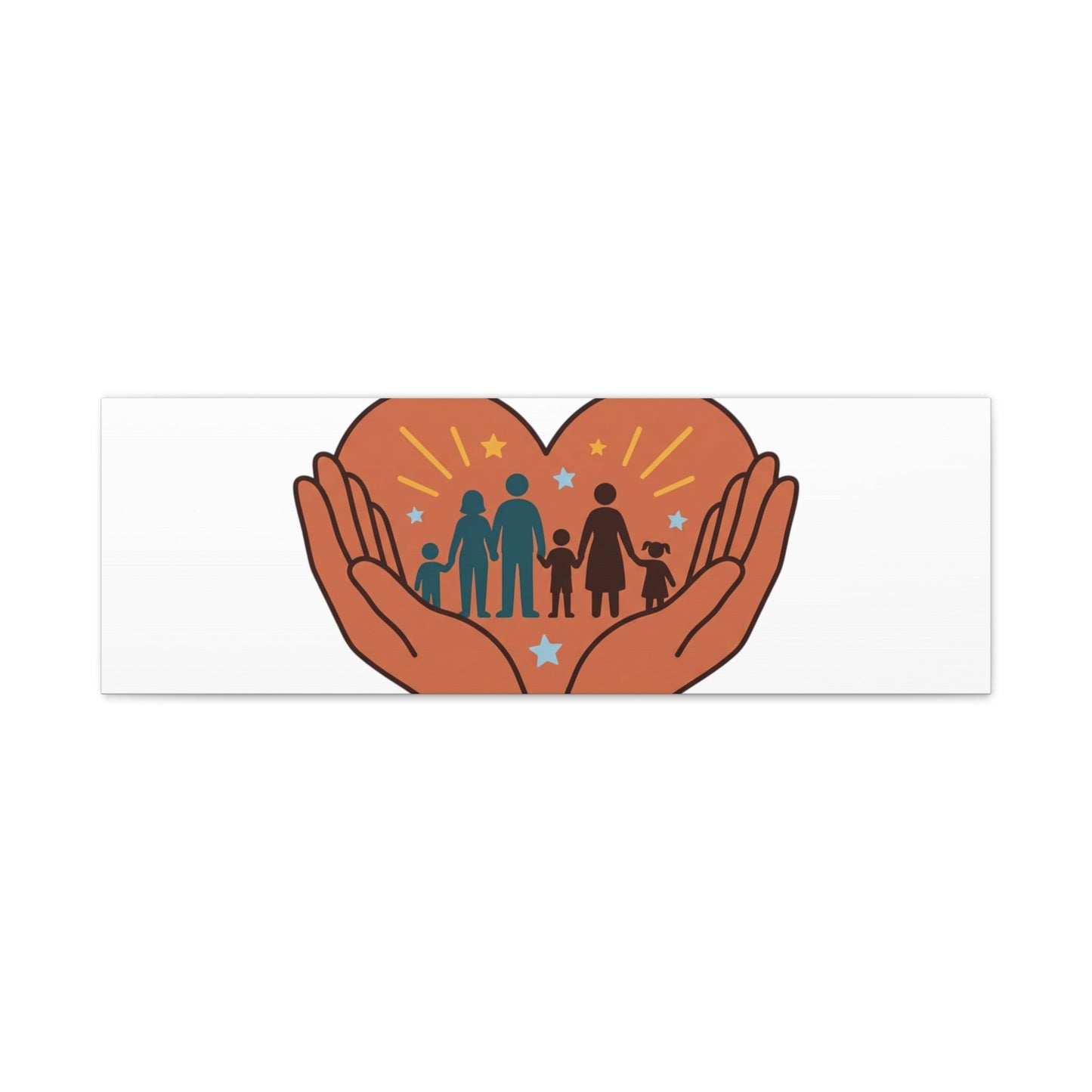 Families Belong Together Canvas | Family Unity, Bilingual Solidarity