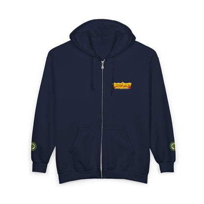 Courage Treehouse Zip Hoodie — “Courage is a universal language”