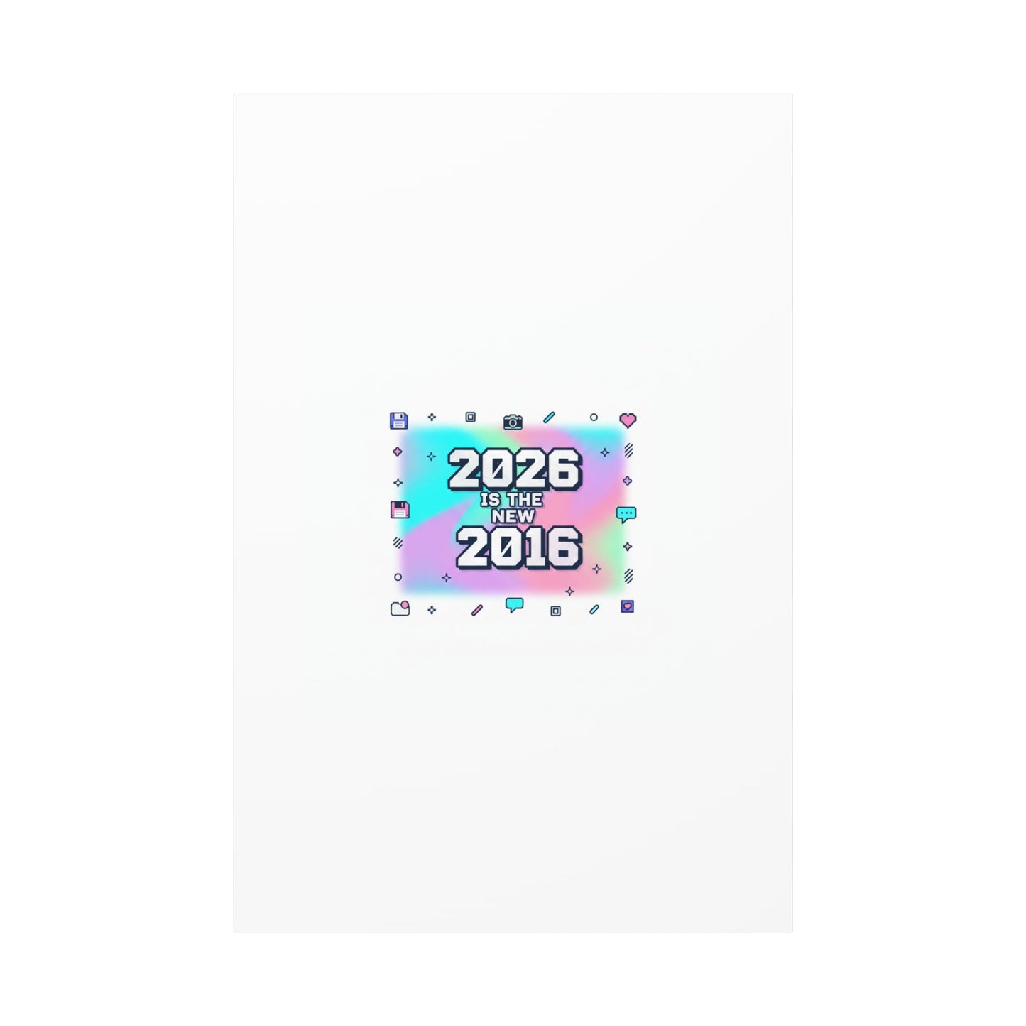 Matte Canvas, Stretched, 1.25"