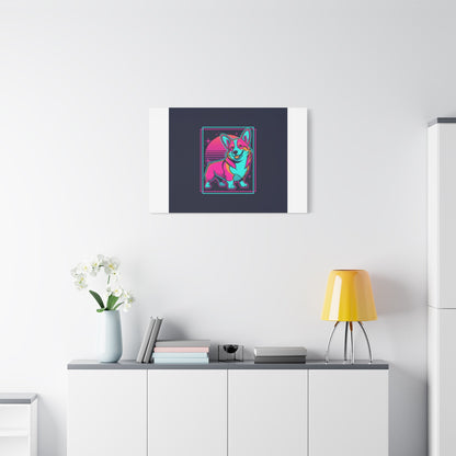 Platonic Love Corgi Canvas | Friendship Valentine, Galentine’s Wall Art