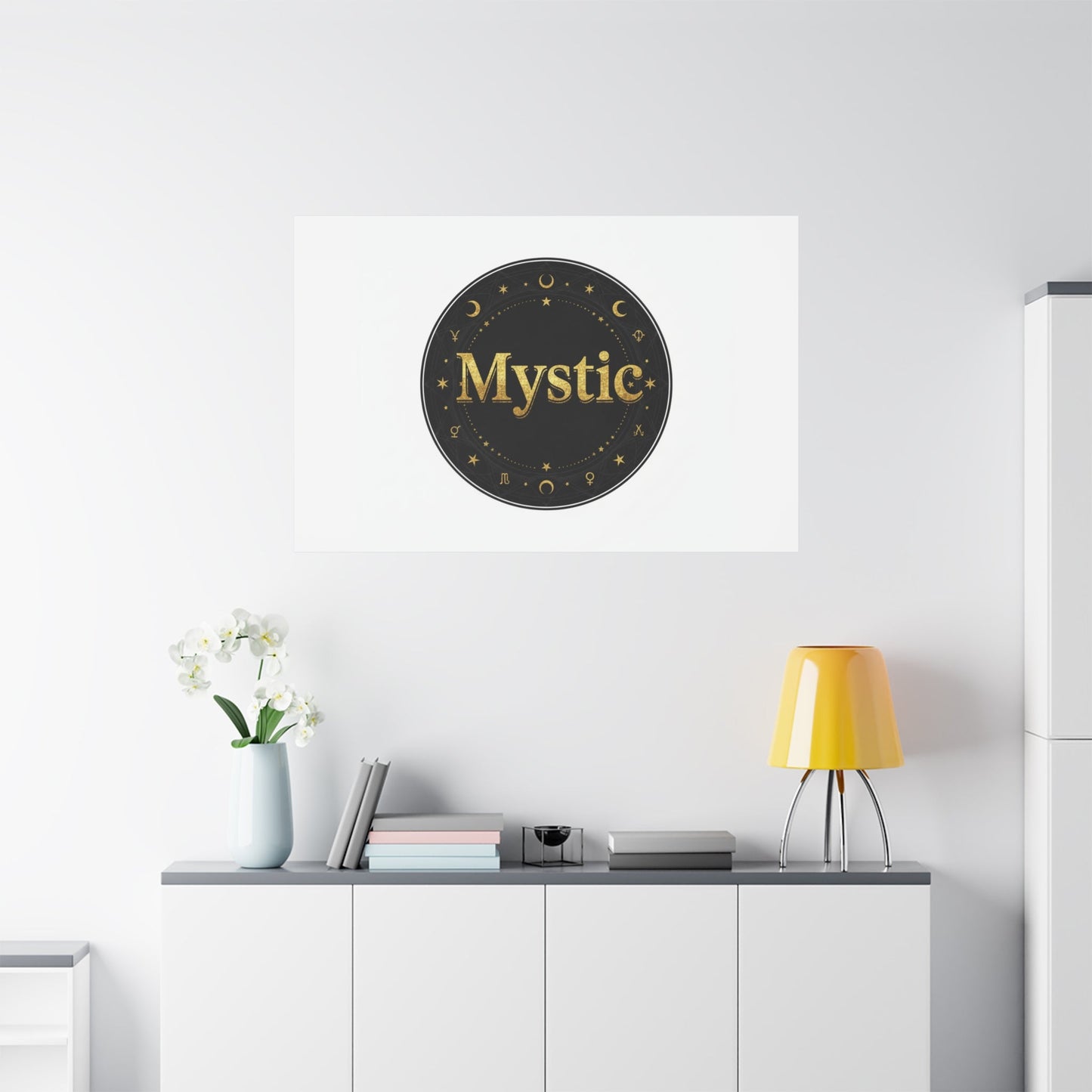 Mystic Circle tarot poster | occult type, esoteric print