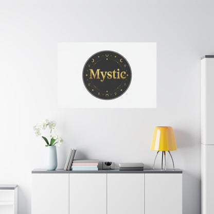 Mystic Circle tarot poster | occult type, esoteric print