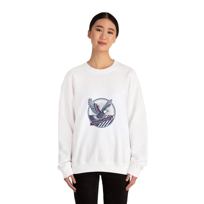 Semiquincentennial Eagle Emblem Crewneck Sweatshirt | 250th Anniversary USA 1776‑2026