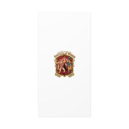 Spectacle of Wonder Circus Art Print, Canvas | Vintage Carnival Design