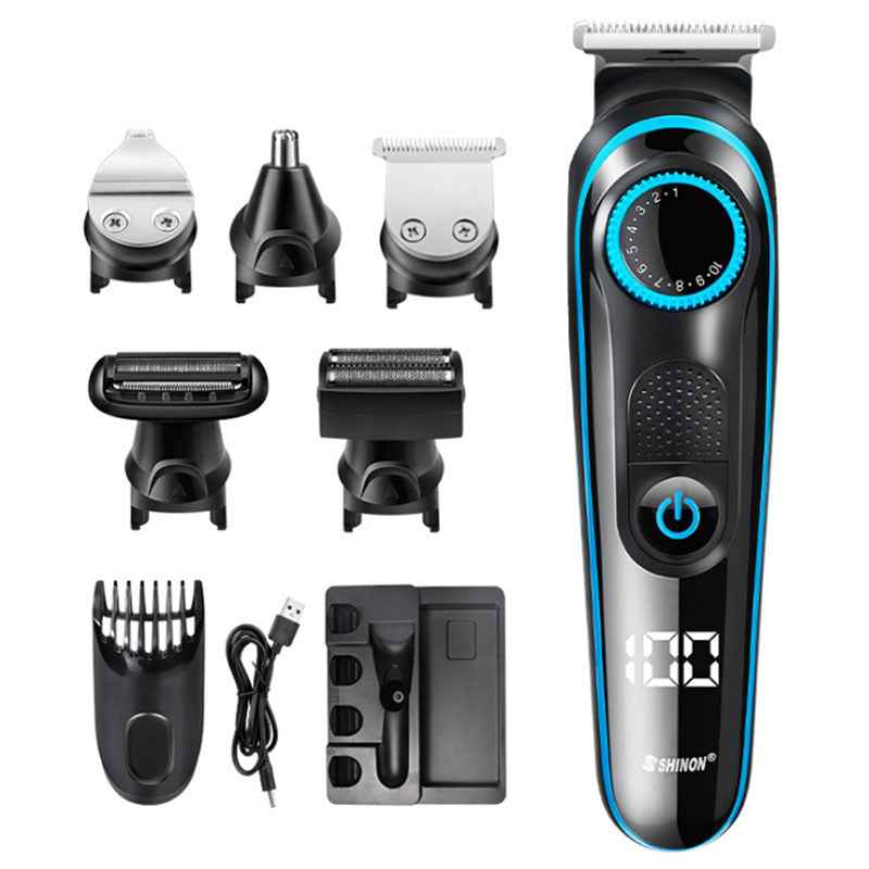 Plug-in Dual-purpose Multifunctional Razor, Electric Shaving, Haircut And Nose Hair Trimmer
