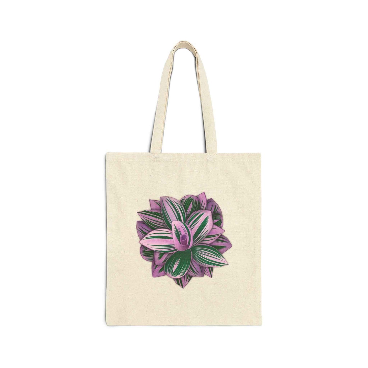 Tradescantia Nanouk Canvas Tote Bag – Eco Friendly Everyday Carry