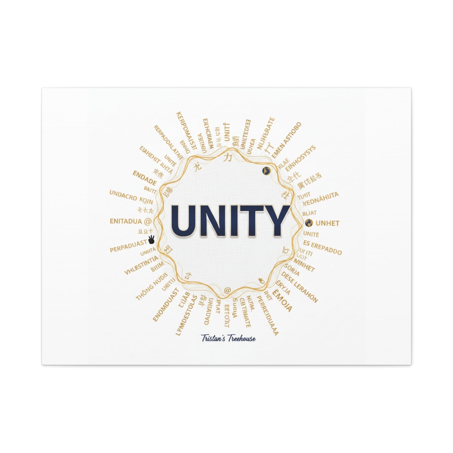 UNITY Canvas, Matte Stretched 1.25" | Dry January sober curious decor