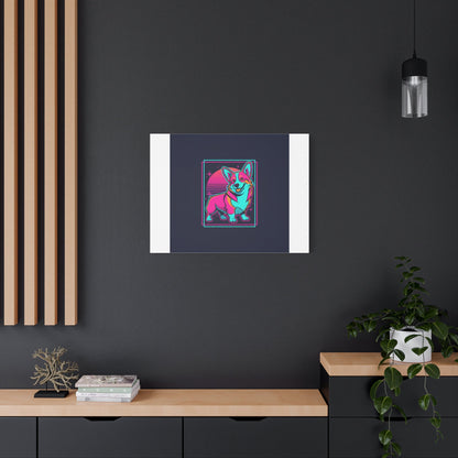 Platonic Love Corgi Canvas | Friendship Valentine, Galentine’s Wall Art