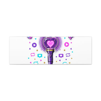 Comeback Mode Lightstick Canvas | K-pop Comeback, Streaming Squad