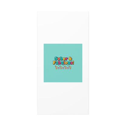 Sober & Fabulous! Canvas | Dry January, Mocktail Trend