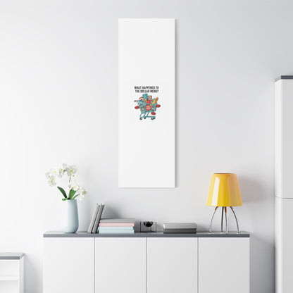What Happened to the Dollar Menu? Canvas | Grocery Prices Meme, Price Shock Wall Art
