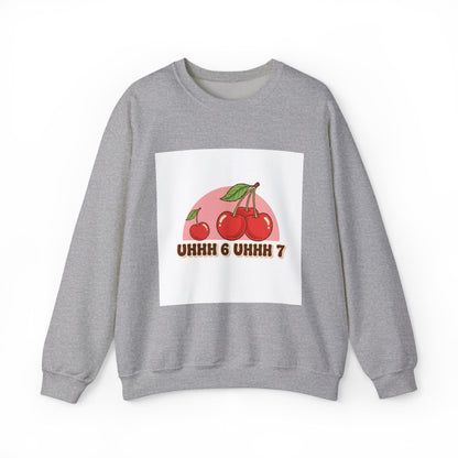 Retro Cherry Graphic Sweatshirt | kawaii fruit design