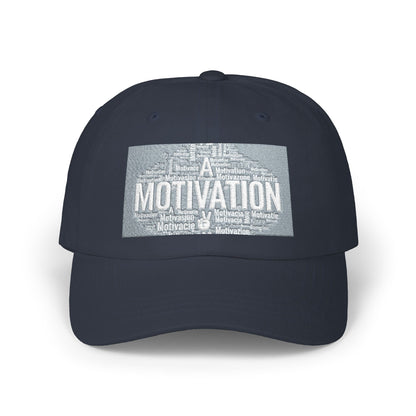 Motivation Is a Universal Language Dad Cap — Classic Embroidered Baseball Hat