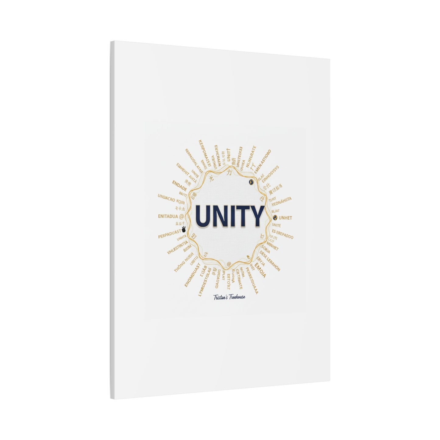 UNITY Canvas, Matte Stretched 1.25" | Dry January sober curious decor
