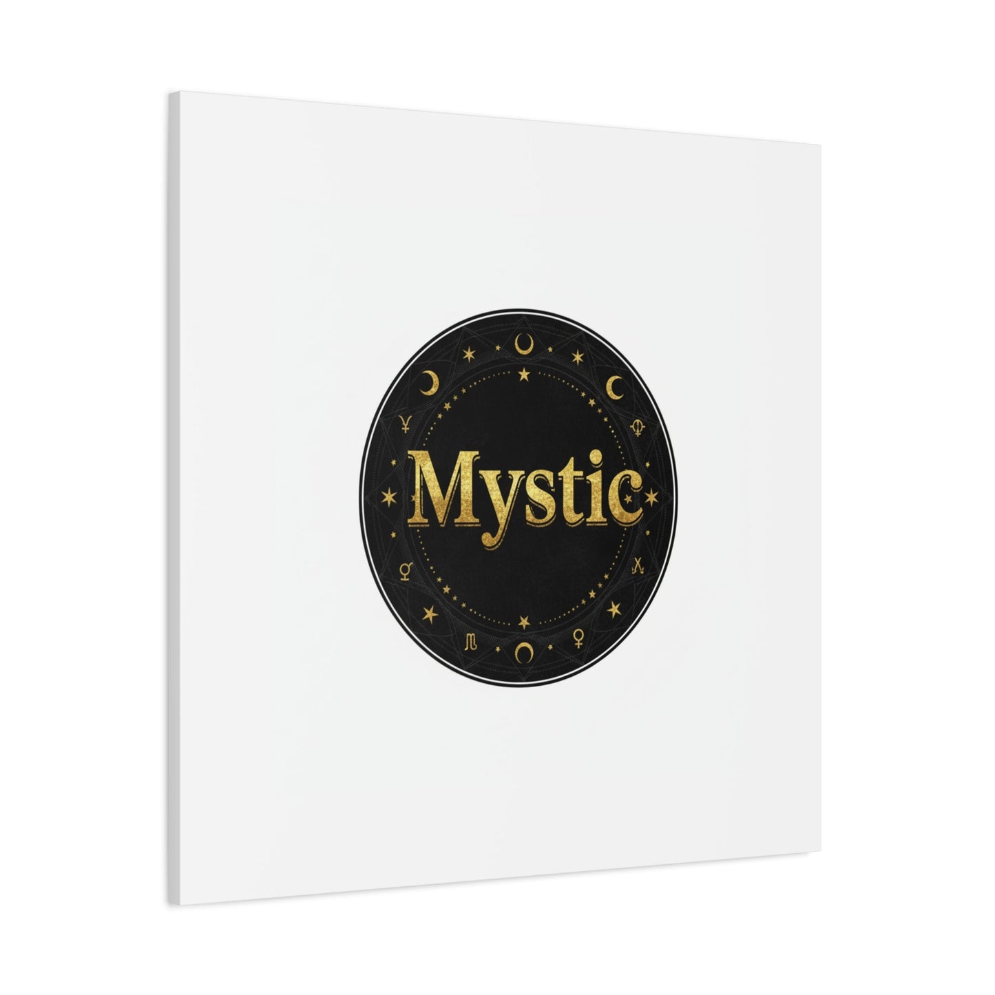 Mystic Circle tarot poster | occult type, esoteric print