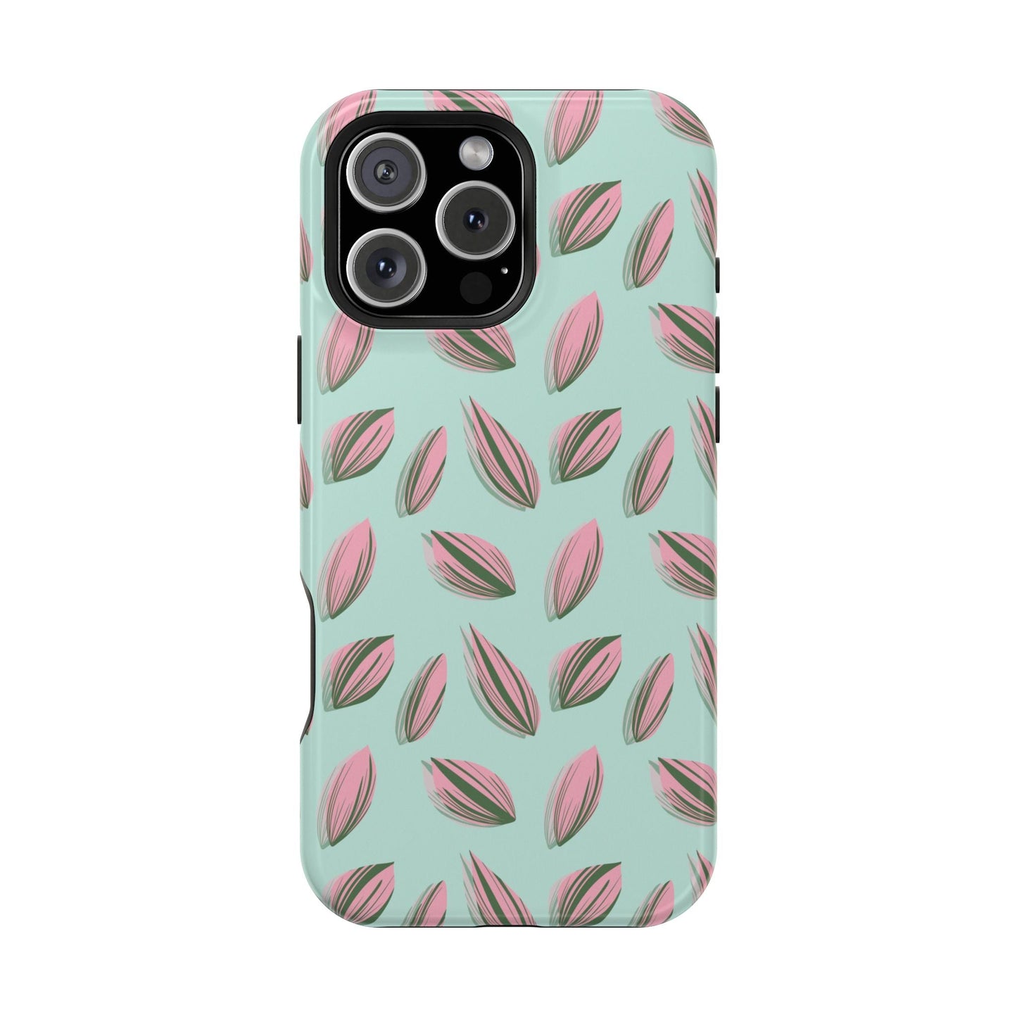 Tradescantia Nanouk Pattern Phone Case – Dual Layer Protective Cover
