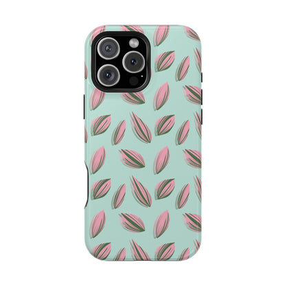 Tradescantia Nanouk Pattern Phone Case – Dual Layer Protective Cover