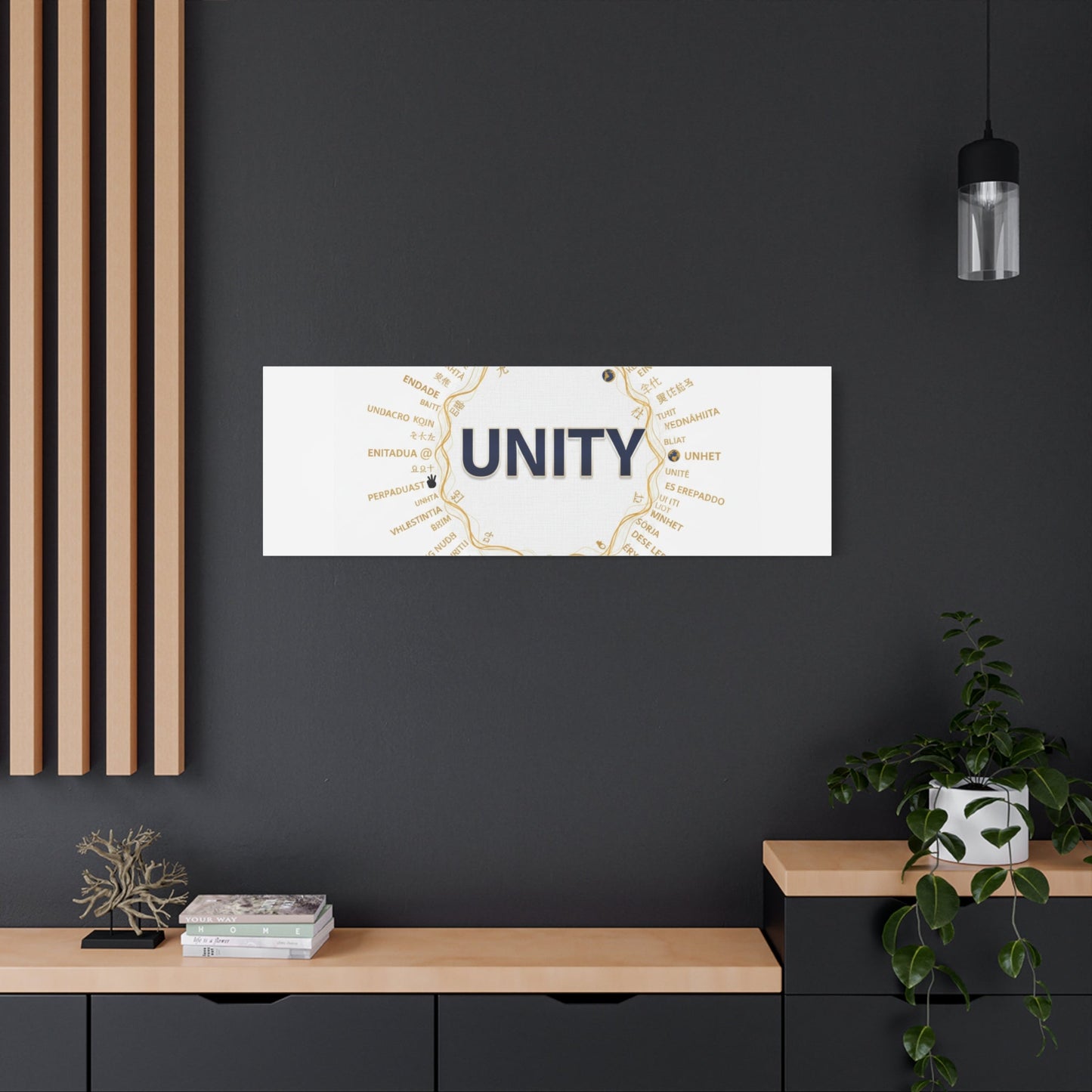 UNITY Canvas, Matte Stretched 1.25" | Dry January sober curious decor