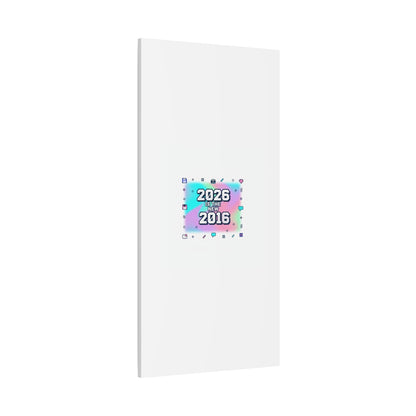 Matte Canvas, Stretched, 1.25"