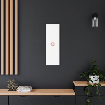 Tiny Heart Confetti Canvas | Matte Stretched Wall Art