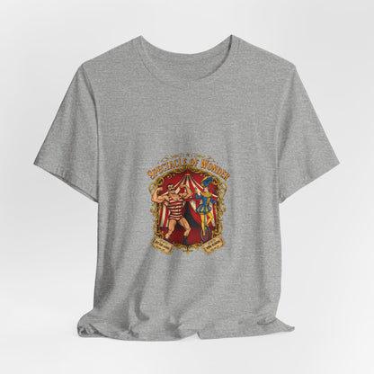 "Spectacle of Wonder" Vintage Circus T-Shirt | Retro Carnival Graphic Tee