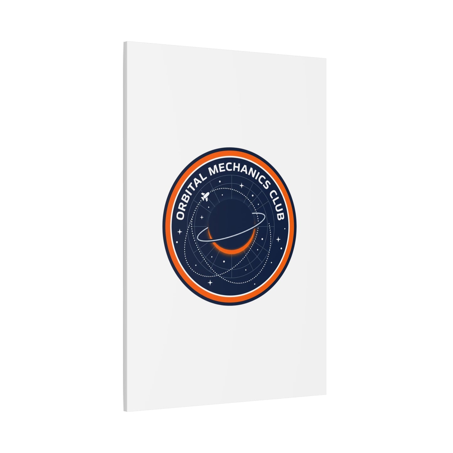 Orbital Mechanics Club Canvas | mission patch, space science