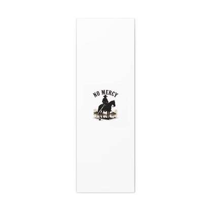 No Mercy Cowboy Skull Canvas | western skull art, gothic Americana