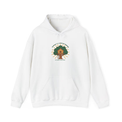 Planting Trees, Not Problems Hoodie | eco humor, sustainable living