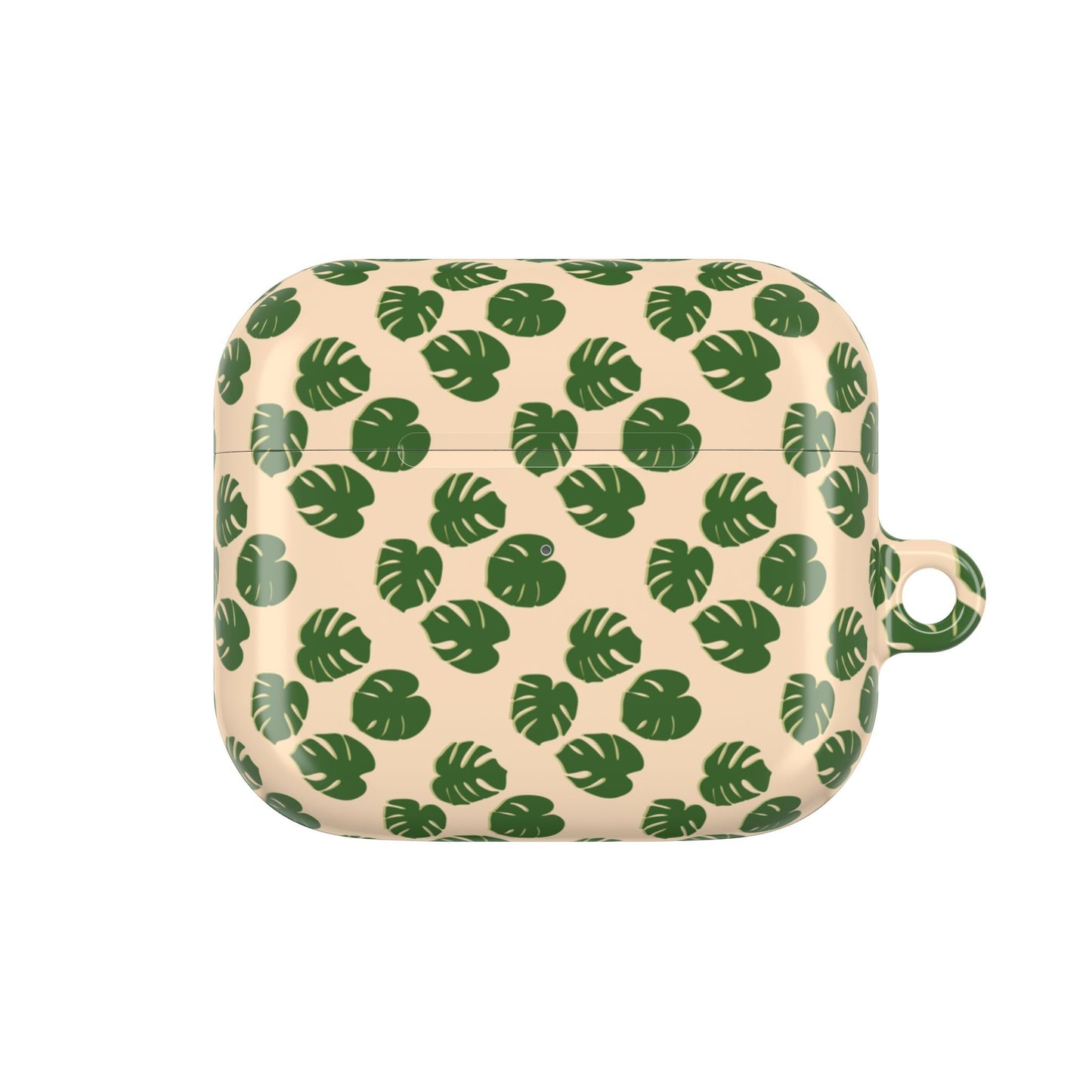 Monstera Pattern AirPod Case