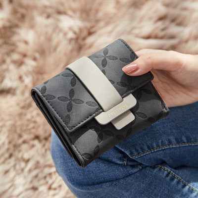 Folding coin purse
