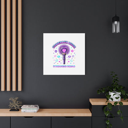 Comeback Mode Lightstick Canvas | K-pop Comeback, Streaming Squad