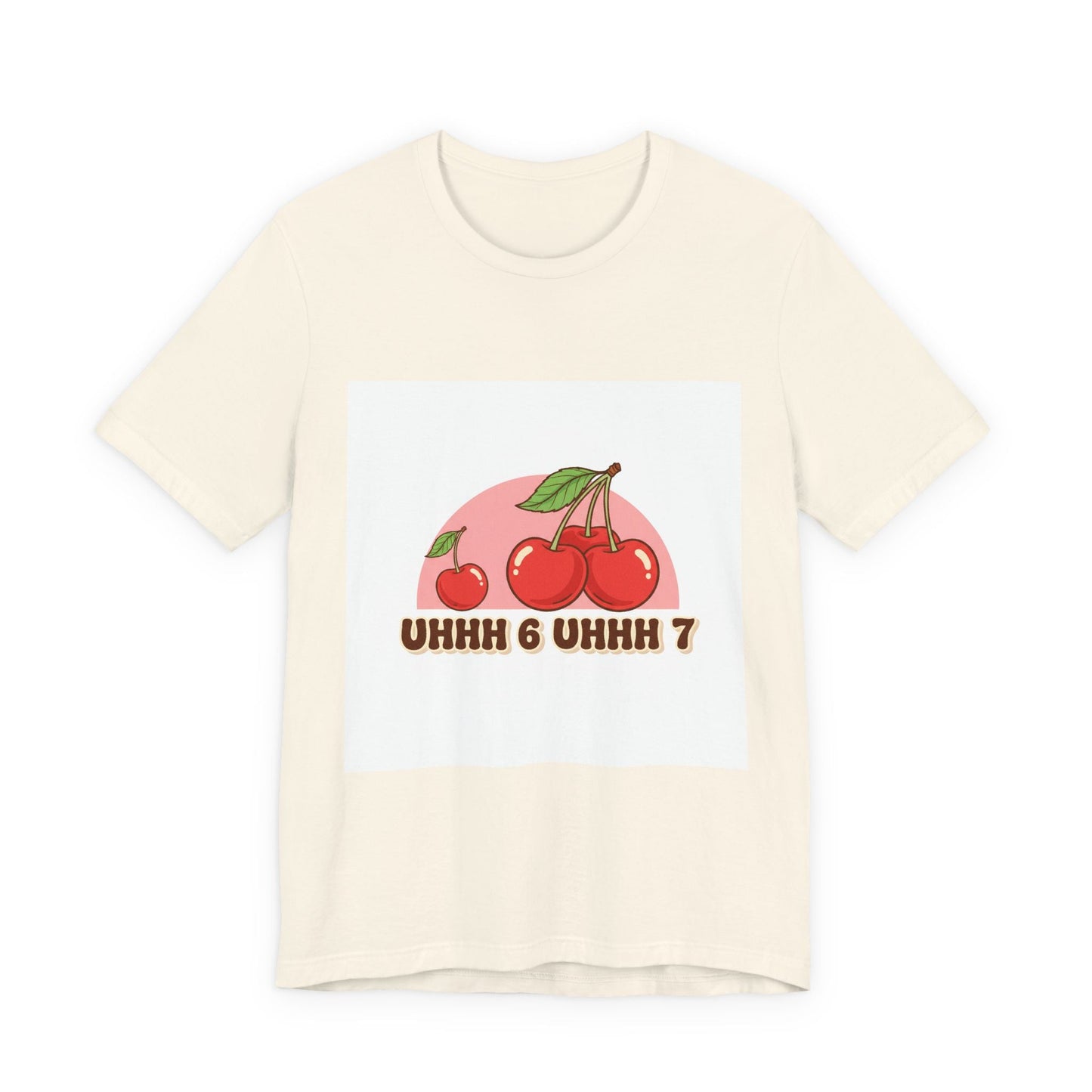 Retro Cherry Graphic Tee | kawaii fruit design, vintage cherry shirt