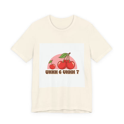 Retro Cherry Graphic Tee | kawaii fruit design, vintage cherry shirt