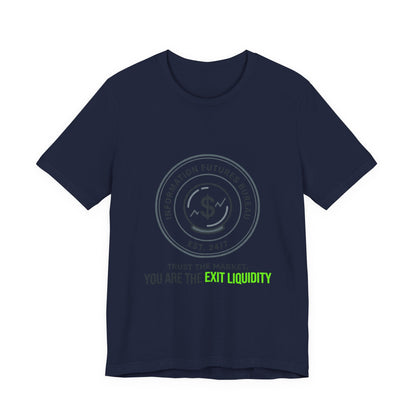 Exit Liquidity Tee | insider trading satire, prediction markets, finance humor