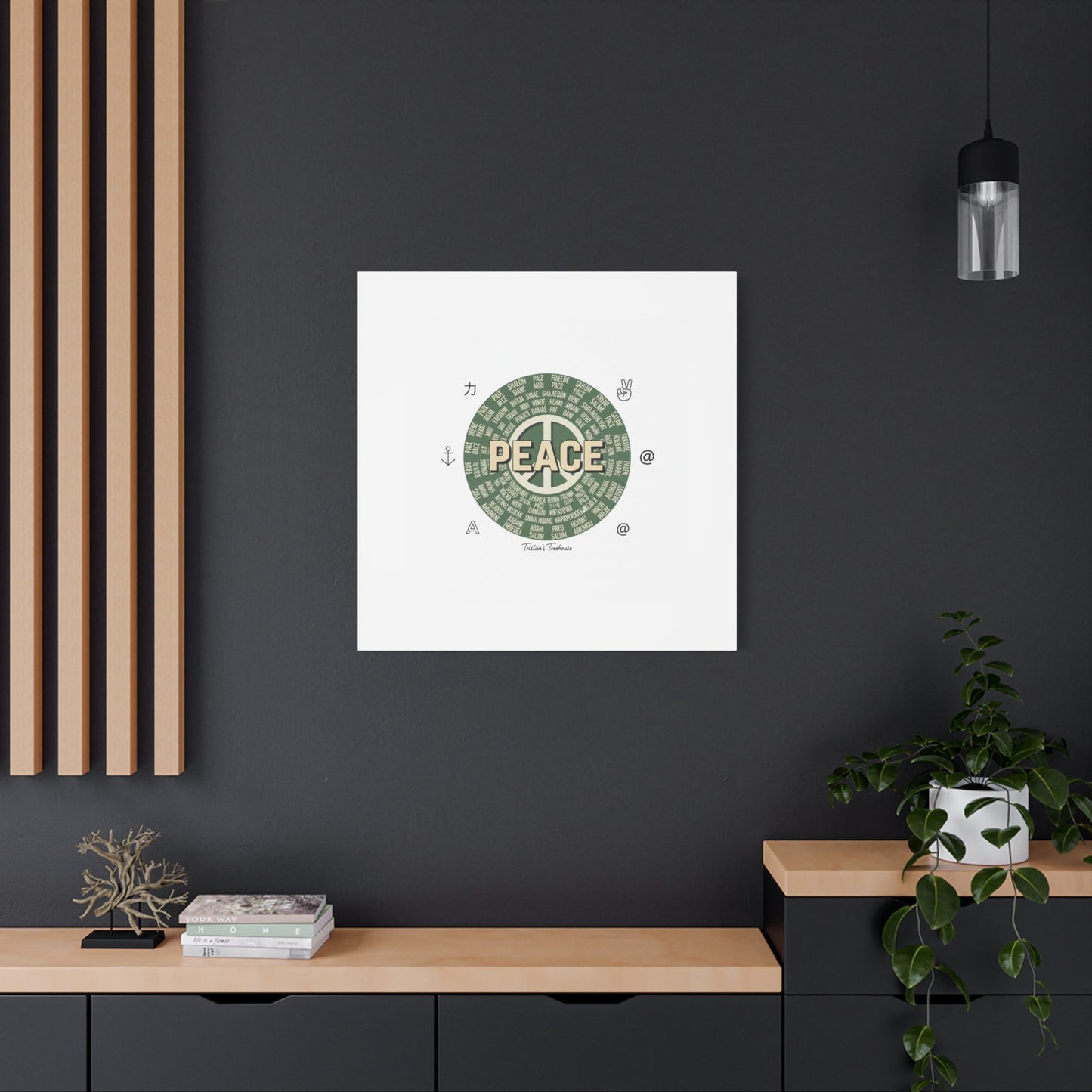 Peace doodle canvas | hand drawn sketch aesthetic, handwritten message