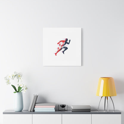 Stay Strong Runner Canvas | Fitness Motivation, Gym Wall Art