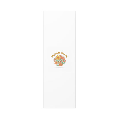 Stay Bright Shine On Canvas | Hopecore, Radical Optimism Wall Art