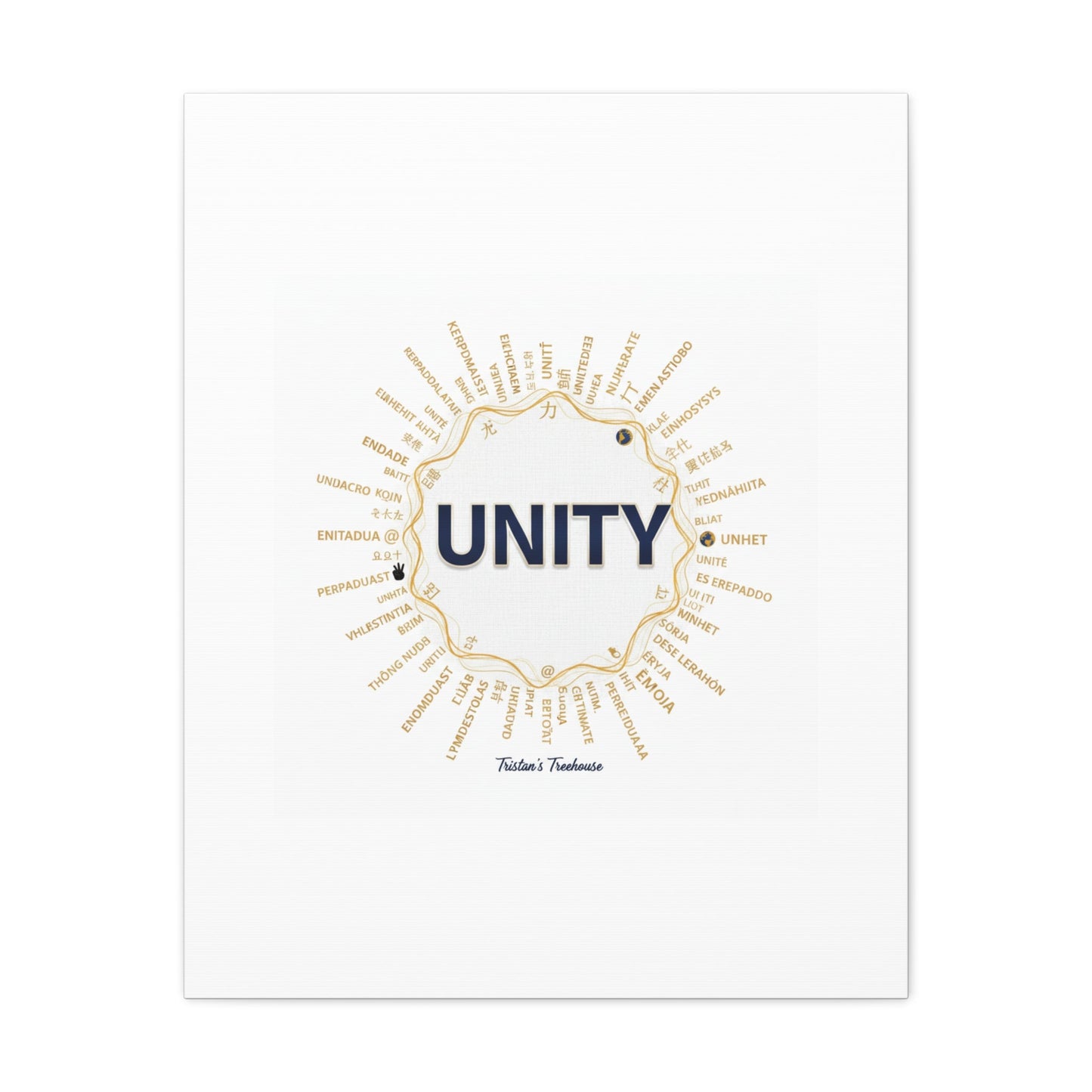 UNITY Canvas, Matte Stretched 1.25" | Dry January sober curious decor