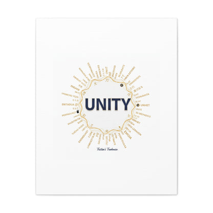 UNITY Canvas, Matte Stretched 1.25" | Dry January sober curious decor