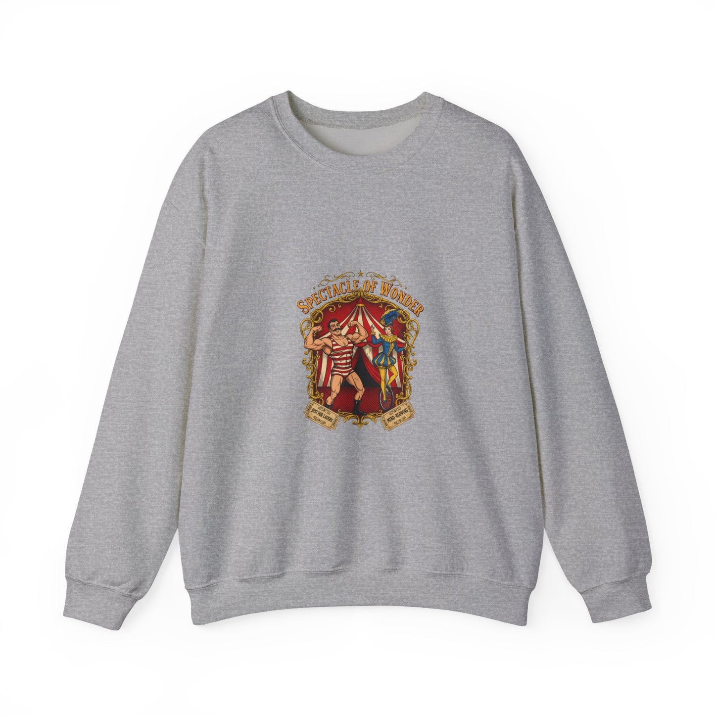 Vintage Circus Spectacle sweatshirt | camp circus aesthetic, carnival art print