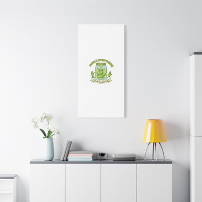 Pickle Everything! Matte Canvas | Brine Design, Pickle Lover Art