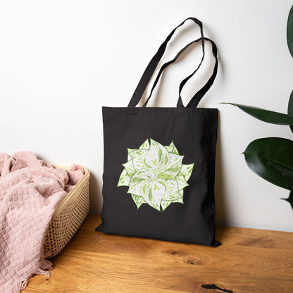 Snow Queen Pothos Canvas Tote Bag – Eco Friendly Everyday Carry