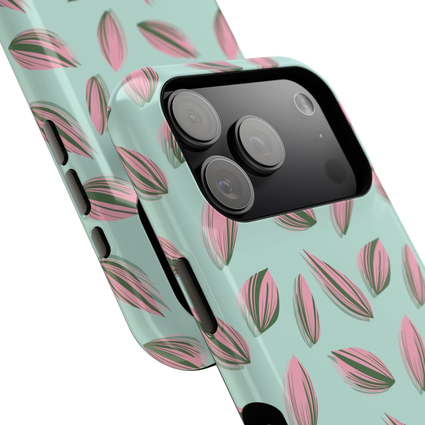 Tradescantia Nanouk Pattern Phone Case – Dual Layer Protective Cover