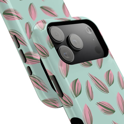 Tradescantia Nanouk Pattern Phone Case – Dual Layer Protective Cover