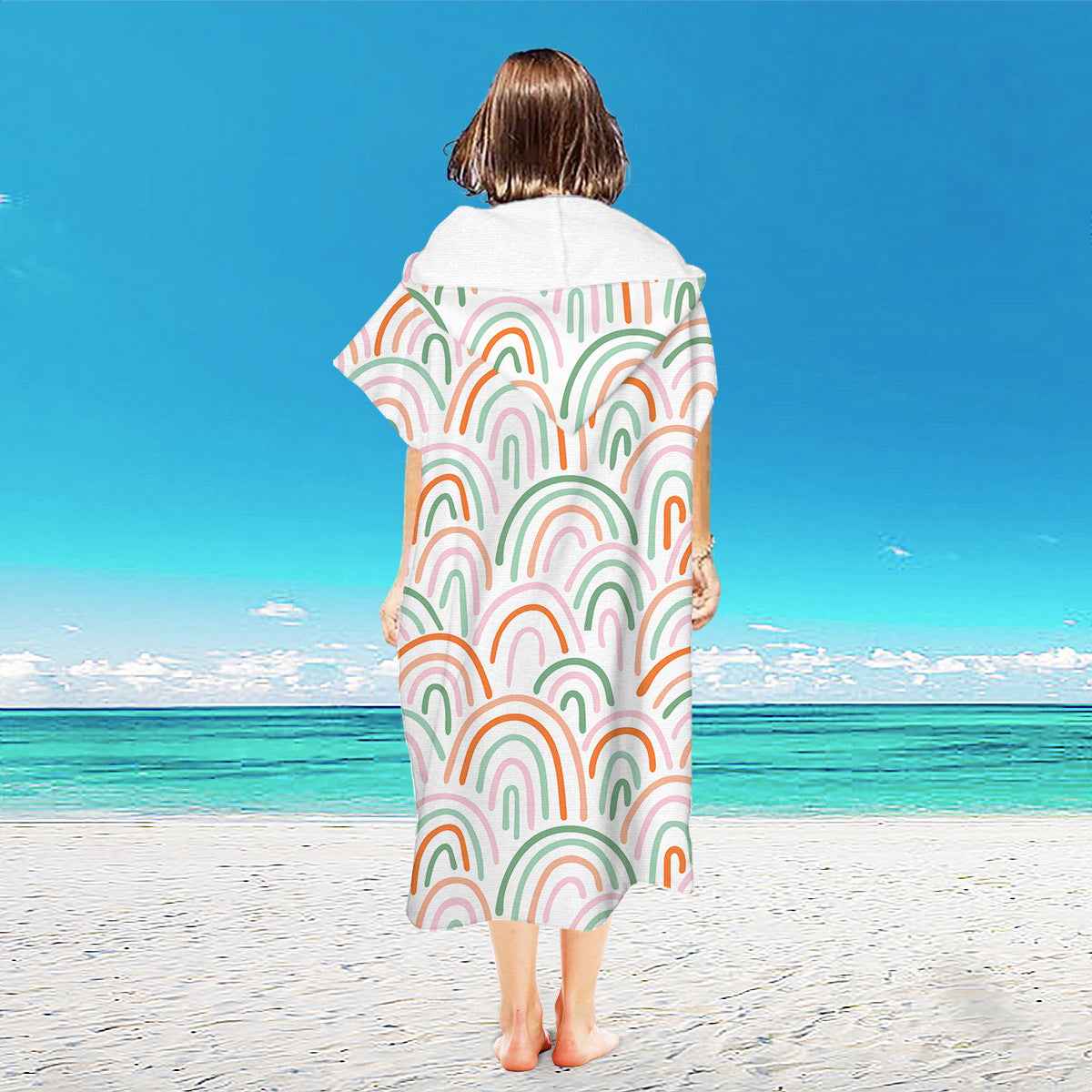 Microfiber Cloak Beach Quick-drying Bathrobe Cloak Beach