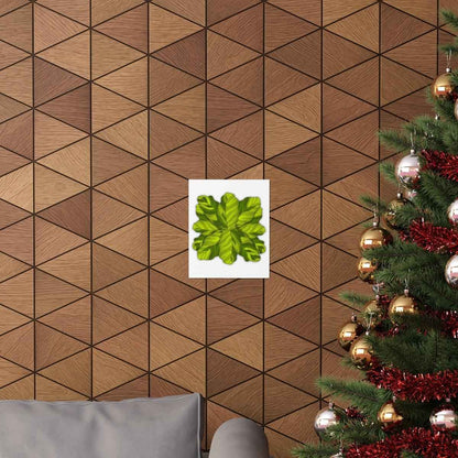 Calathea Yellow Fusion Botanical Print – Unframed Wall Art
