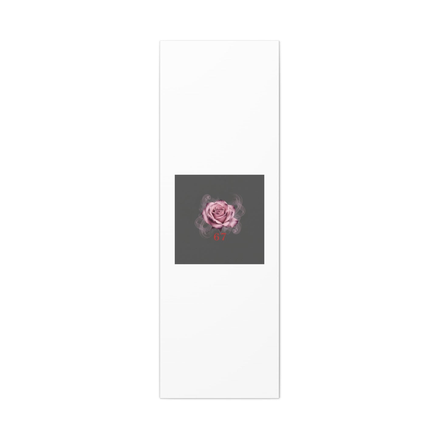 6 7 Valentine's Canvas | Viral Gothic Rose Wall Art | 6 7 Meaning Dark Romance
