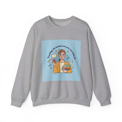 Teachers Life Crewneck Sweatshirt | Funny Teacher Gift