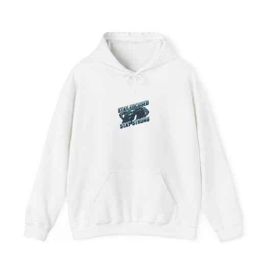 Stay Strong Winter Grind Hoodie | gym motivation hoodie, sweat through winter
