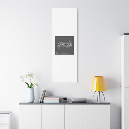Gratitude Wall Art Matte Canvas | Tiny Treats, sweet uplifting print
